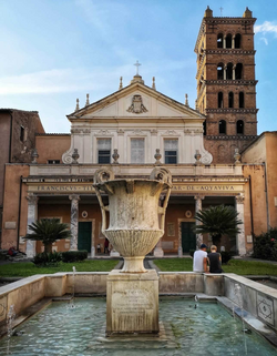 Cantharus of Santa Cecilia in Trastevere