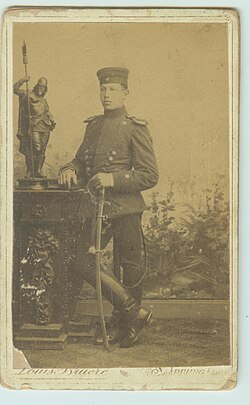 1890: Gustav Ermann, a Jewish soldier in the German Kaiser's army, born in Saarbrücken