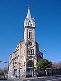 Parroquia del Perpetuo Socorro, a church in the Lisandro de la Torre neighbourhood.