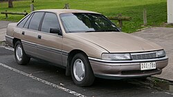 The second generation Commodore (VN Calais pictured) overcame the previous generation's width problems.