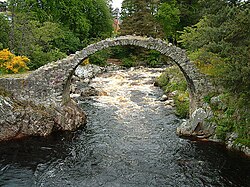 Remains of the old bridge of 1717