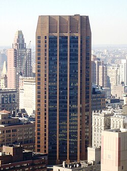 The IEEE corporate office is on the 17th floor of 3 Park Avenue in New York City.