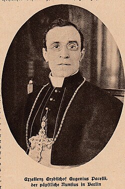 Eugenio Pacelli in 1927