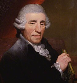 Joseph Haydn (1732–1809), portrayed by Thomas Hardy (1791)