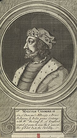 18th century engraving of Malcolm III