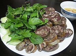 Dồi, Vietnamese blood sausage