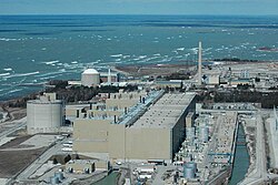 Bruce Nuclear Generating Station (Canada), one of the largest operational nuclear power facilities in the world.