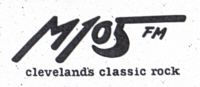 The 1980 logo of WWWM 105.7 in Cleveland