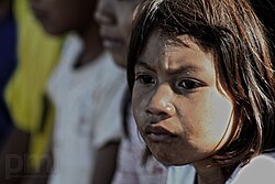 Guaraní girl in Yrapú, Misiones Province.