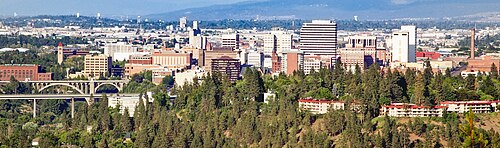 Spokane is the largest city in eastern Washington and the metropolitan center of the Inland Empire region