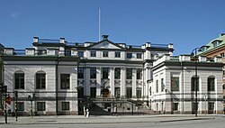 Bonde Palace in Stockholm, seat of the Supreme Court of Sweden