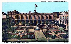 City Hall and "Plaza de Armas", 1937