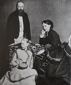 Olga and Charles with their foster daughter, Grand Duchess Vera.