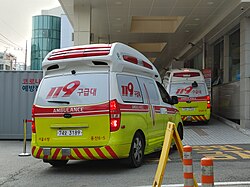 Hyundai Starex ambulance