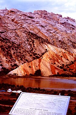 Split Mountain Gorge along the Green River near Dinosaur National Monument