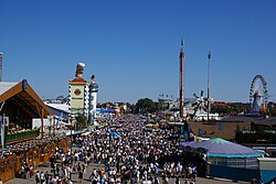 The Oktoberfest in Munich is the world's largest fair