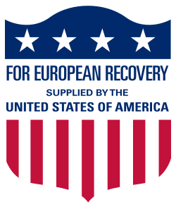 The labeling used on the Marshall Plan economic aid to Western Europe