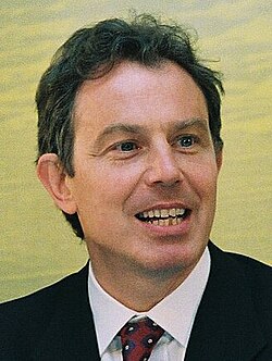 Blair in 1997