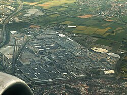 The largest Mercedes-Benz plant is in Sindelfingen, Germany.