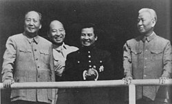Norodom Sihanouk and Mao Zedong in 1956