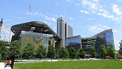 Cornell Tech on Roosevelt Island in New York City, a graduate campus and research center