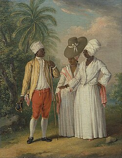 Free West Indian Dominicans, c. 1770