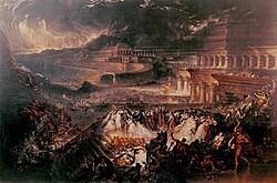 Fall of Nineveh (1829) by John Martin