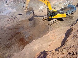 A mining site in the Haut-Katanga Province