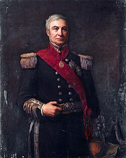Sir Alexander Milne (1808–1896) was concurrently KCB (civil division) and GCB (military division); he is pictured wearing both sets of insignia.