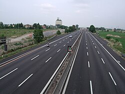 Autostrada A1 at Reggio Emilia
