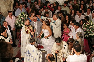Greek Orthodox wedding