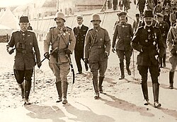 Wilhelm II and Enver Pasha in Gallipoli, October 1917