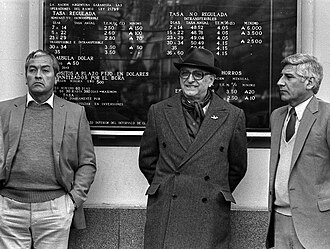 Frondizi in 1980.