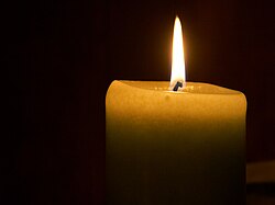 Wax candle