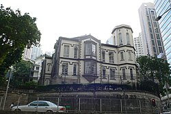 Former campus of St. Paul's College, the first school established in the colonial era