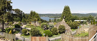 View of Lake Sammamish from the zoo