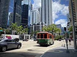 Brickell, the fastest-growing neighborhood in Miami, has one of the highest population densities in the United States outside of New York City.[9]