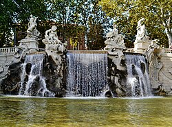 Fontana dei dodici mesi inside Parco del Valentino