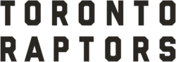 Wordmark logo for the Raptors (2015–present)