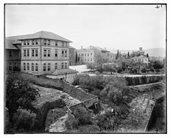 Buildings of American University, Beirut, between 1898 and 1914