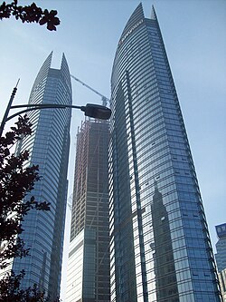 Skyscrapers in Qingdao