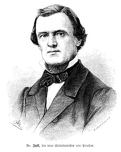 Prussian Minister of Education Adalbert Falk, 1872