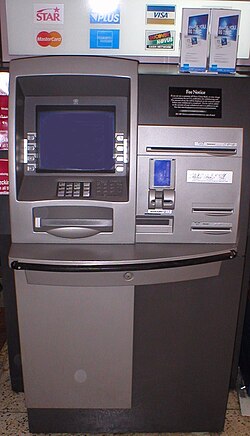Acceptance mark at an ATM