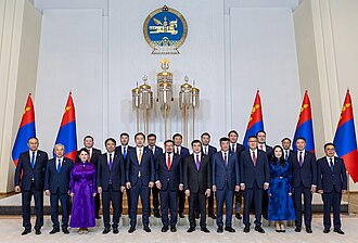 Cabinet of Gombojavyn Zandanshatar, 18 June 2025