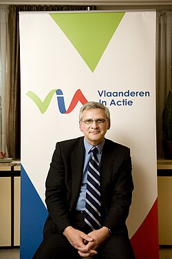 Kris Peeters, former Minister-President of Flanders, promoting Flanders in Action