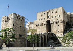 The fortified entrance