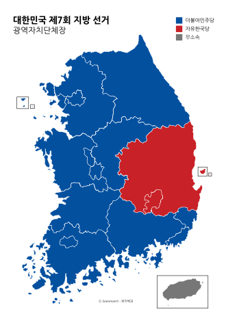 Distribution of elected metropolitan mayors and governors by political party: Independent