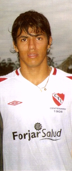 Agüero with Independiente in 2005