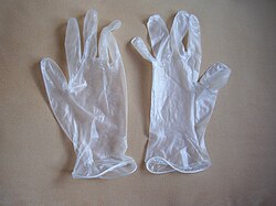 Vinyl gloves