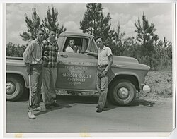 Members of the Little River Soil Conservation District, Columbia County, Georgia, 1957